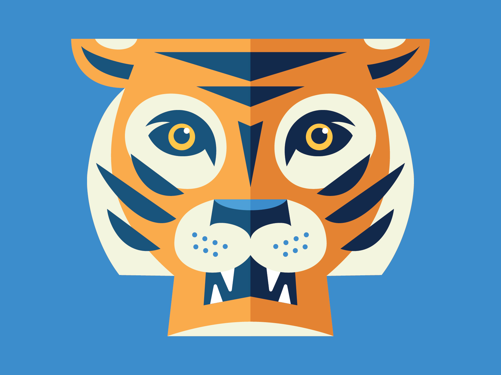 Tiger by Tim Eggert on Dribbble