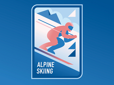 Alpine Skiing Badge