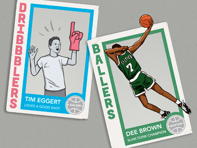 Slam Dunk! basketball celtics dribbble dribbblers illustration nba pen sports