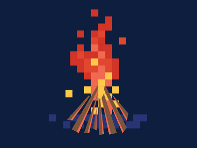 Pixel Campfire