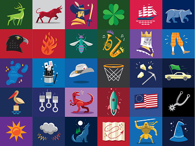 Basketball Icon Set