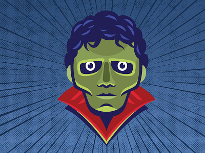 Thriller! 80s design digital halloween illustration mj mtv spooky thriller vector
