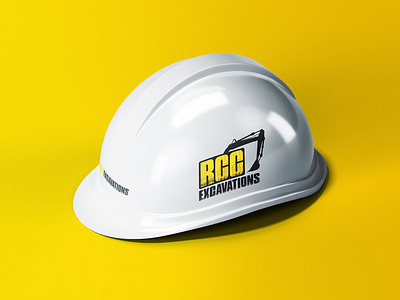 RCC Excavations Logo Design