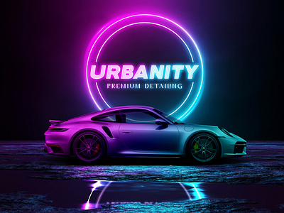 Urbanity Premium Detailing Branding australia brand brand development branding car detailing communications design company logo design graphic design high end car high end vehicle logo luxury car luxury vehicle melbourne porsche vehicle detailing