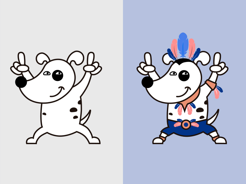 Character / mascot argentina character designer game illustration vector