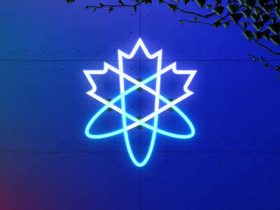 C4NE | Neon Sign 2022 andrea ceolato brand branding canada canadians design energy logo neon nuclear nuclear energy sign toronto visual identity