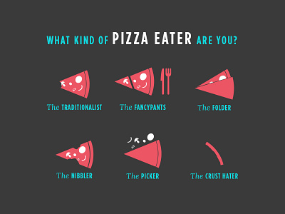 Pizzaville | Contest Illustration for Social Networks eater fancypants folder nibbler pizza pizzaville traditionalist