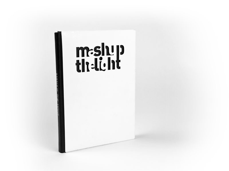 Mashup The Light | Book andrea ceolato audiovisual blackwhite book editorial light mashup negative positive thesis torino