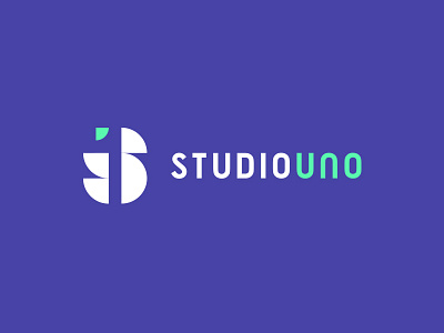 Studio Uno | Logo Proposal 1 contrast design firm geometric interior logo negative space s studio toronto uno