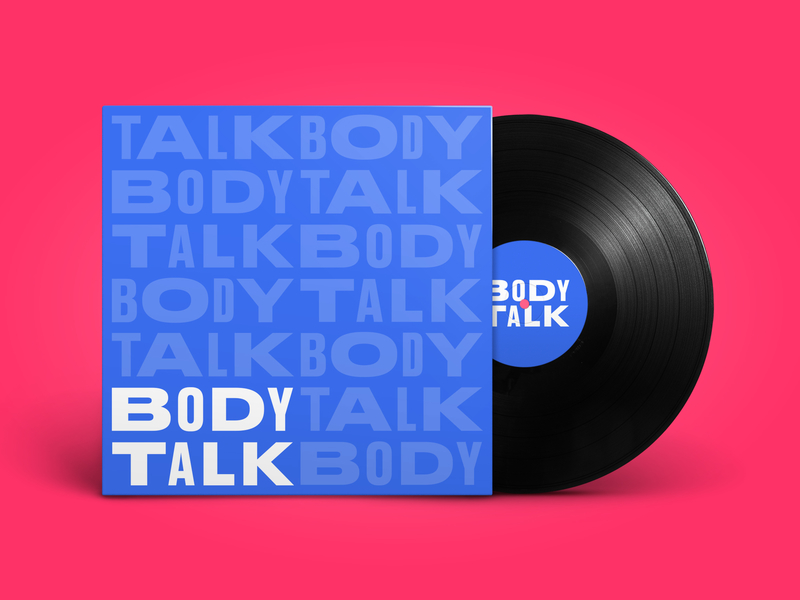 BODYTALK | Party and Radio Show body bodytalk cover logo pattern radioshow record talk type vinyl wordmark