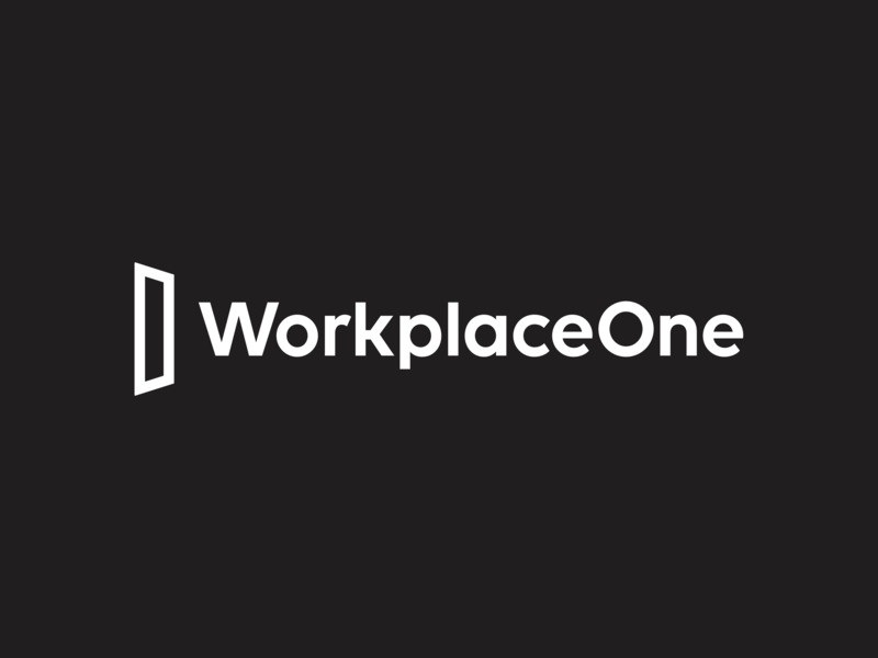 Workplace One | Rebrand branding coworking space design door font identity logo logotype mark new logo offices portal rebrand rebranding refresh toronto type typography visual identity workplace one