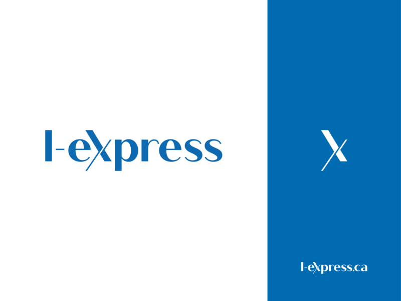 L-Express.ca | Logo branding canada design express font french journal l express.ca logo logotype mark new logo newspaper rebrand rebranding refresh toronto type typography visual identity