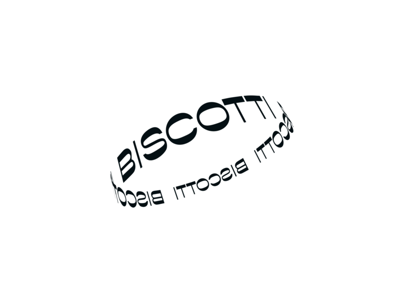 DJ Biscotti | Logo 2020 biscotti branding cookie custom disc disco dj good logo ring toronto type typogaphy
