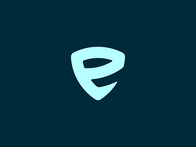 E Shield e logo shield