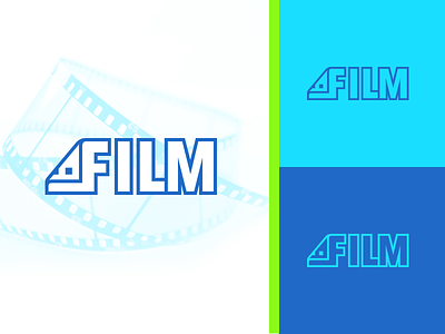 Slash Film Logo celluloid film logo slash film