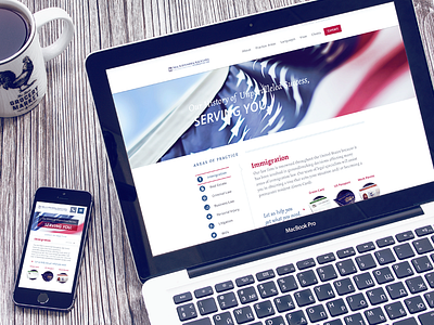 Spec Work immigration lawyer murica spec work web design