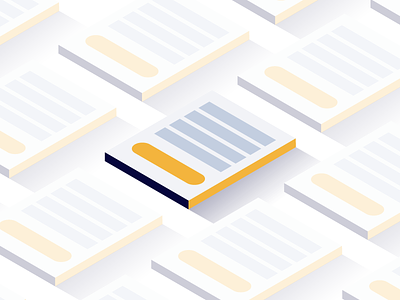Forms! center forms illustration isometric leadpages