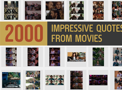 2000 Quotes from Movies Bundle quote movie vintage design
