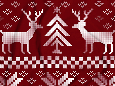 Christmas Sweater apparel christmas flower knit pattern reindeer shirt snow sweater tree tshirt