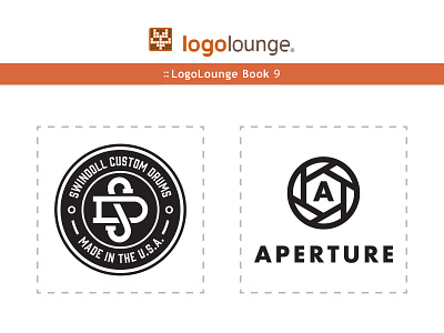 LogoLounge9 badge logo logolounge thicklines