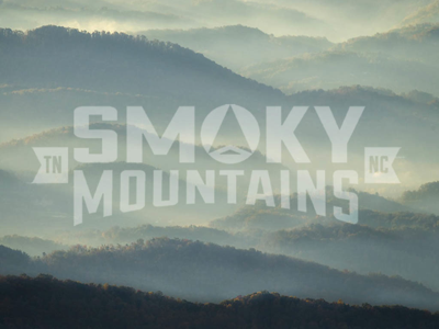Smoky Mountains Identity logo smoky mountains