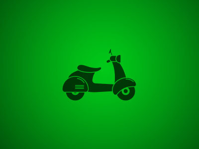 Scooter bike icon ride scooter vespa