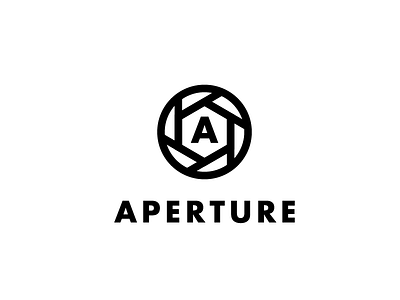 Aperture Logo aperture logo thick lines