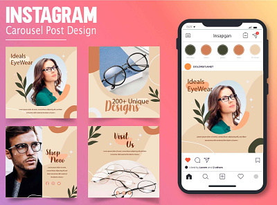 carousel post branding facebook graphic design instagram istagram
