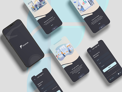 Financial App Design Sample