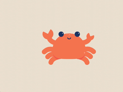 Crab animation crab creature gif mindsea ocean sea sticker