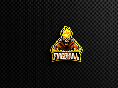 Fire Skull Mascot Logo 3d 3d logo best branding design designer fire freelancer graphic design illustration logo mascot motion graphics skull