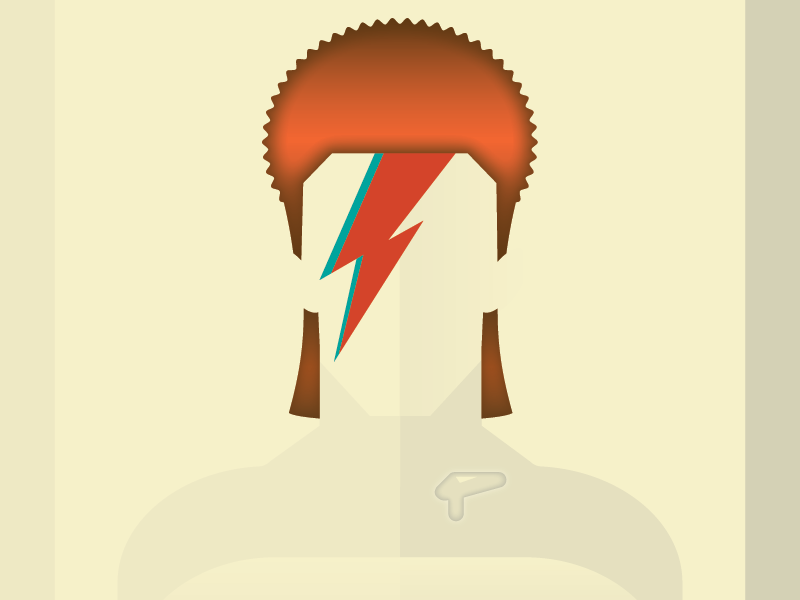 Bowie Icons by Leanda Xavian on Dribbble