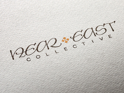 hand calligraphed logo calligraphy eastern hand lettered logo logo design oriental pointed pen typography uncial