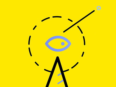 The eye that judges everything - II eye illustration symbol