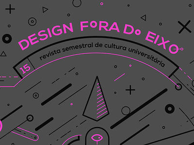 Design Fora do Eixo digital draw illustration vector