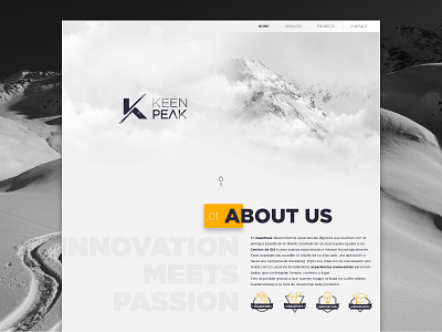 Keen Site | Site customer experience ski snow web design website