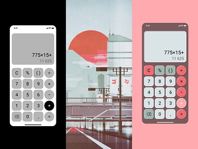 My 4th day as a designer - Calculator design