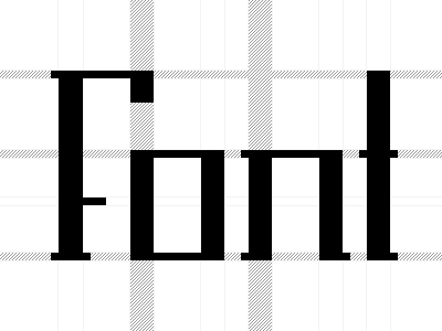 Font 03 font grid modern pixel serif square type typography