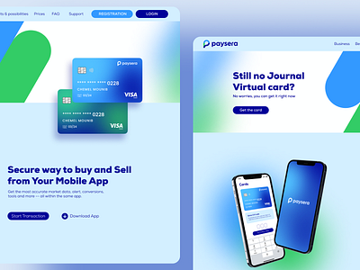 Website Redesign Proposal for Paysera branding graphic design ui ux website