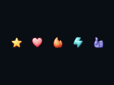 Flowmoji bright colorful emoji emoji set emojis product product design saturated