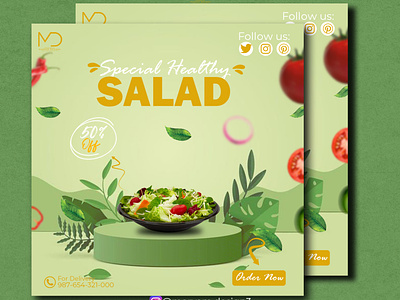 Salad post design