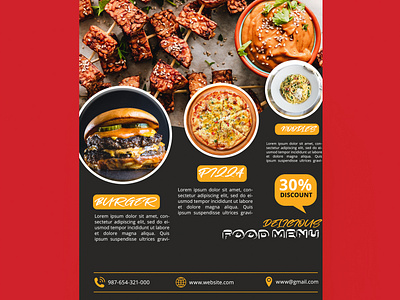 Restaurant flyer design