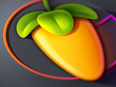 FL Grove App icon app icon artua fruit icon illustration ios music texture win 8