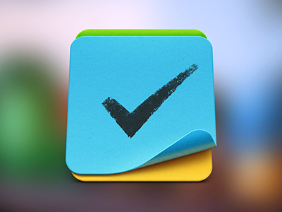 2do app icon app icon app store artua check mark icon illustration mac sticker to do