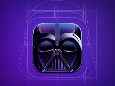 Darth Vader anakin skywalker artua black character darth vader empire game design icon illustration mask movie star wars