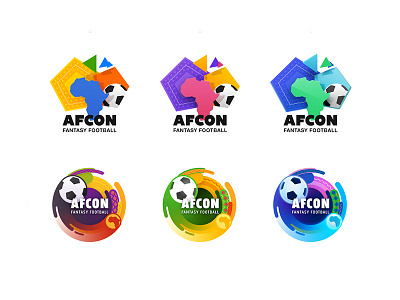 Football fantasy logo concepts africa app icon artua fantasy football icon illustration league logo soccer sport