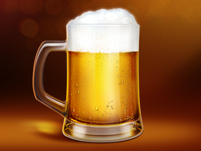 Beer artua beer glass icon illustration mug