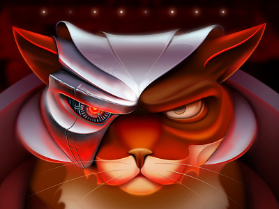 Another evil cat animal artua cat character character design evil game art game design illustration pilot