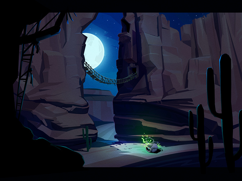 Misadventure 2 story space ship planet nature illustration design illustration game design game art environment artua