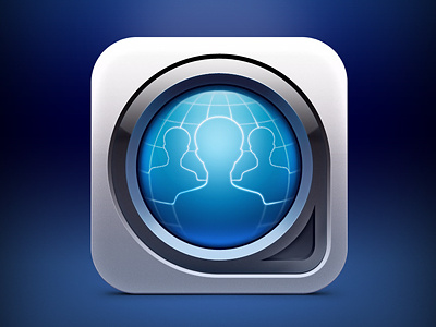 Social App icon app icon artua icon illustration ios social